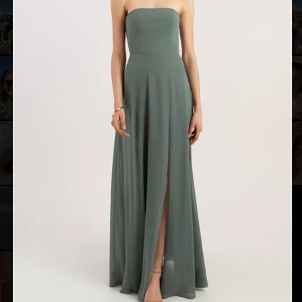 Jenny Yoo Essie Bridesmaid Dress - Eucalyptus